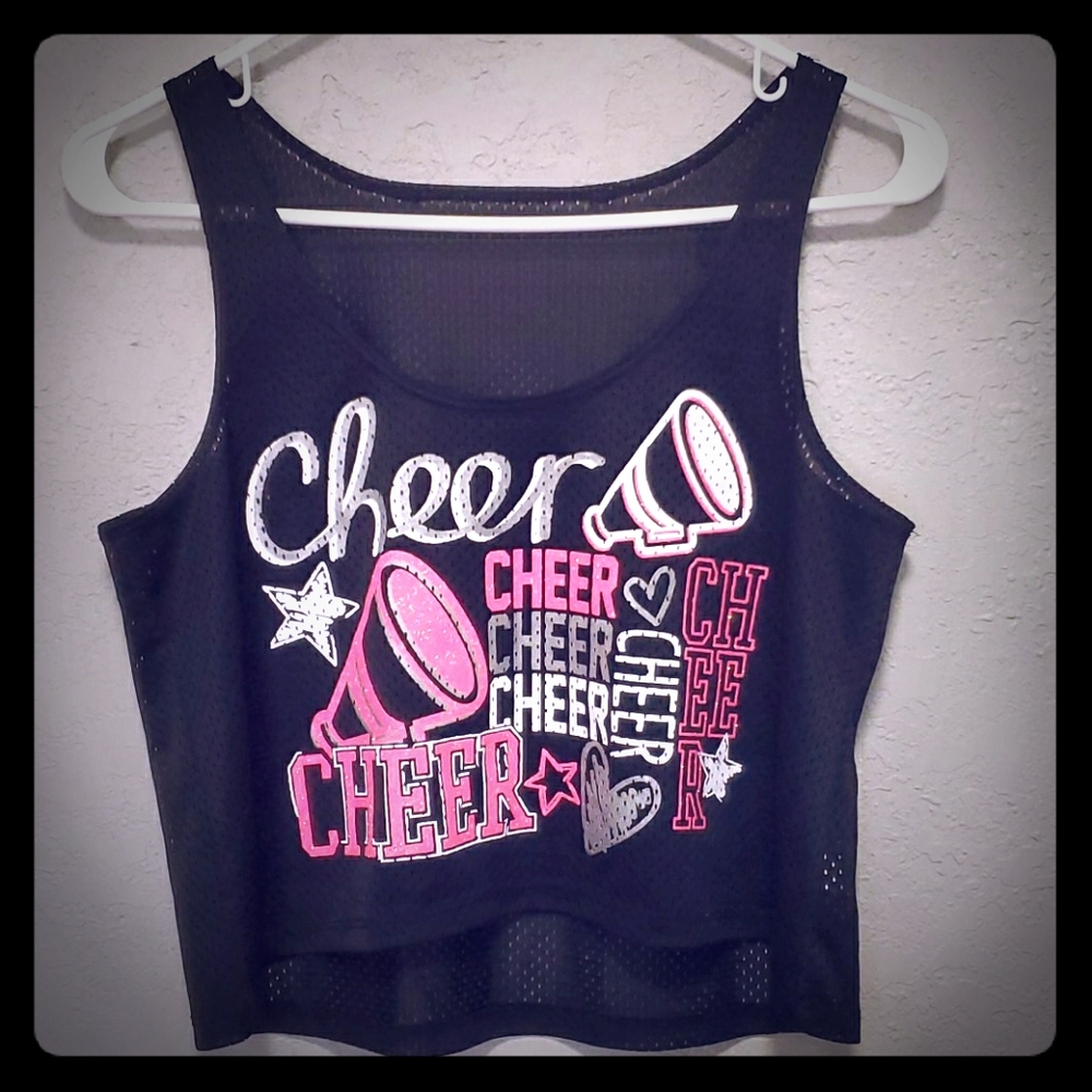 Justice CHEER Mesh Crop